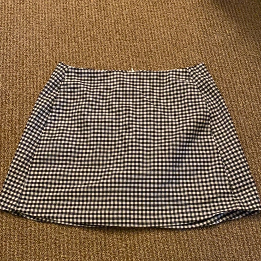 plaid skirt size small